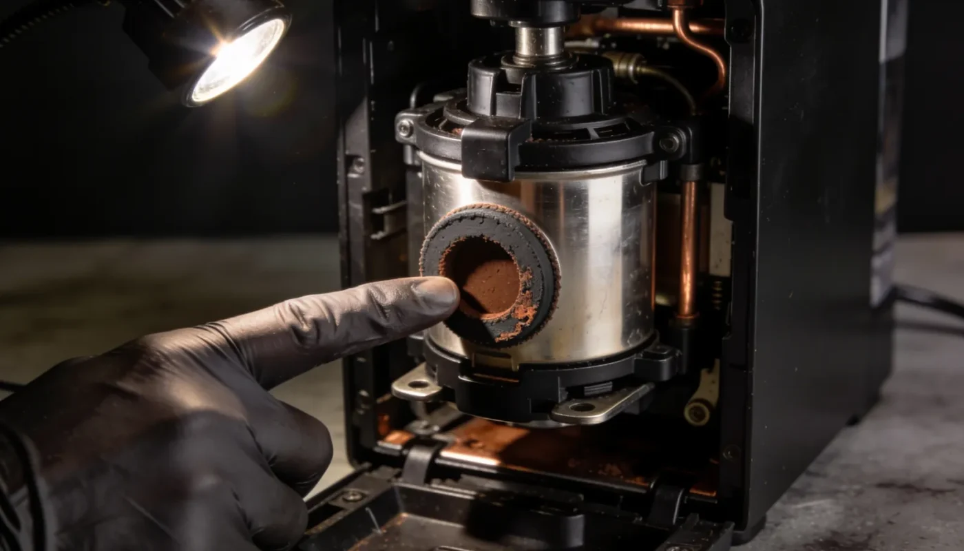 Reparatie van een Philips koffiemachine