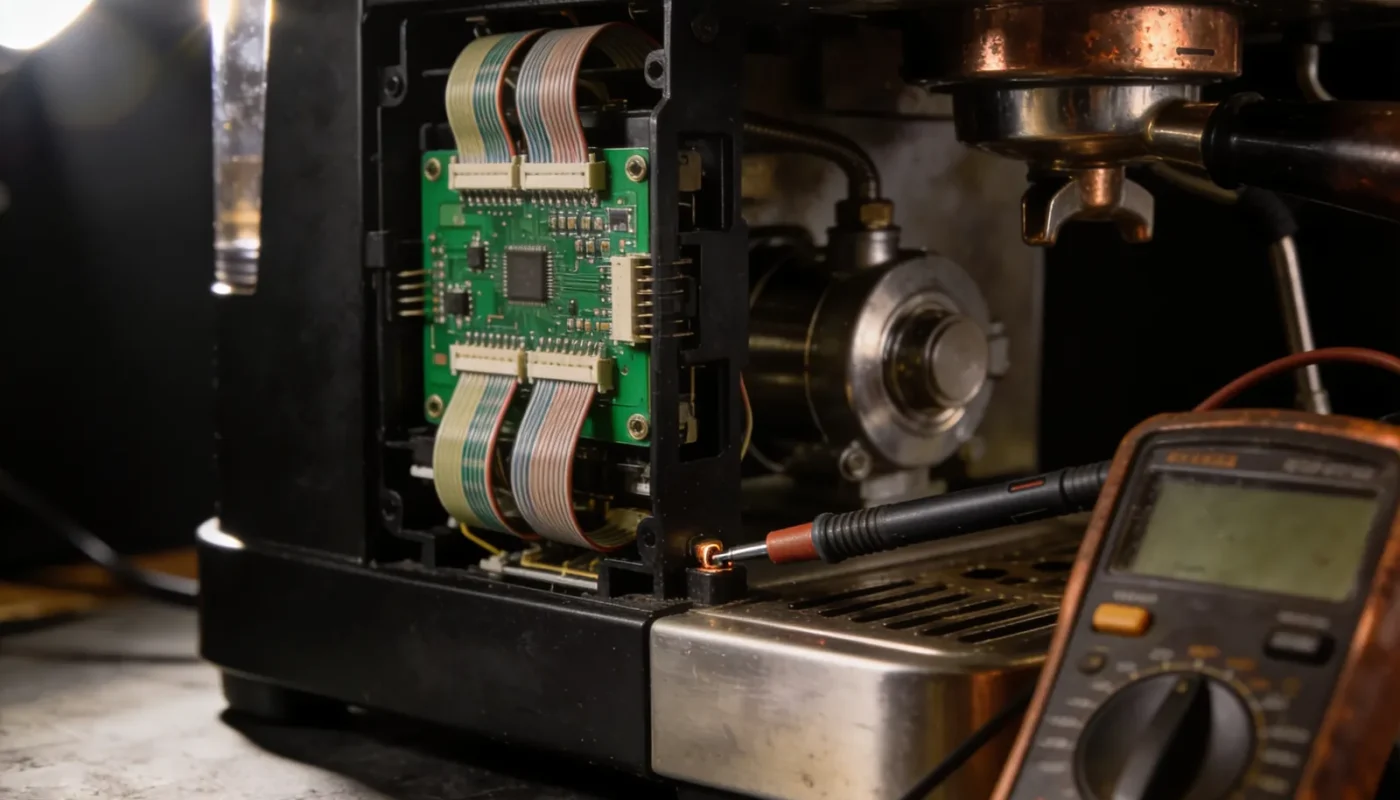 Reparatie van een Siemens koffiemachine